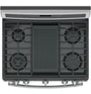 30" Smart Dual-Fuel Free-Standing Convection Range with Warming Drawer view 21