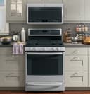 30" Smart Dual-Fuel Free-Standing Convection Range with Warming Drawer view 8