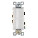 Broan-NuTone 2-Rocker Switch, White view 1