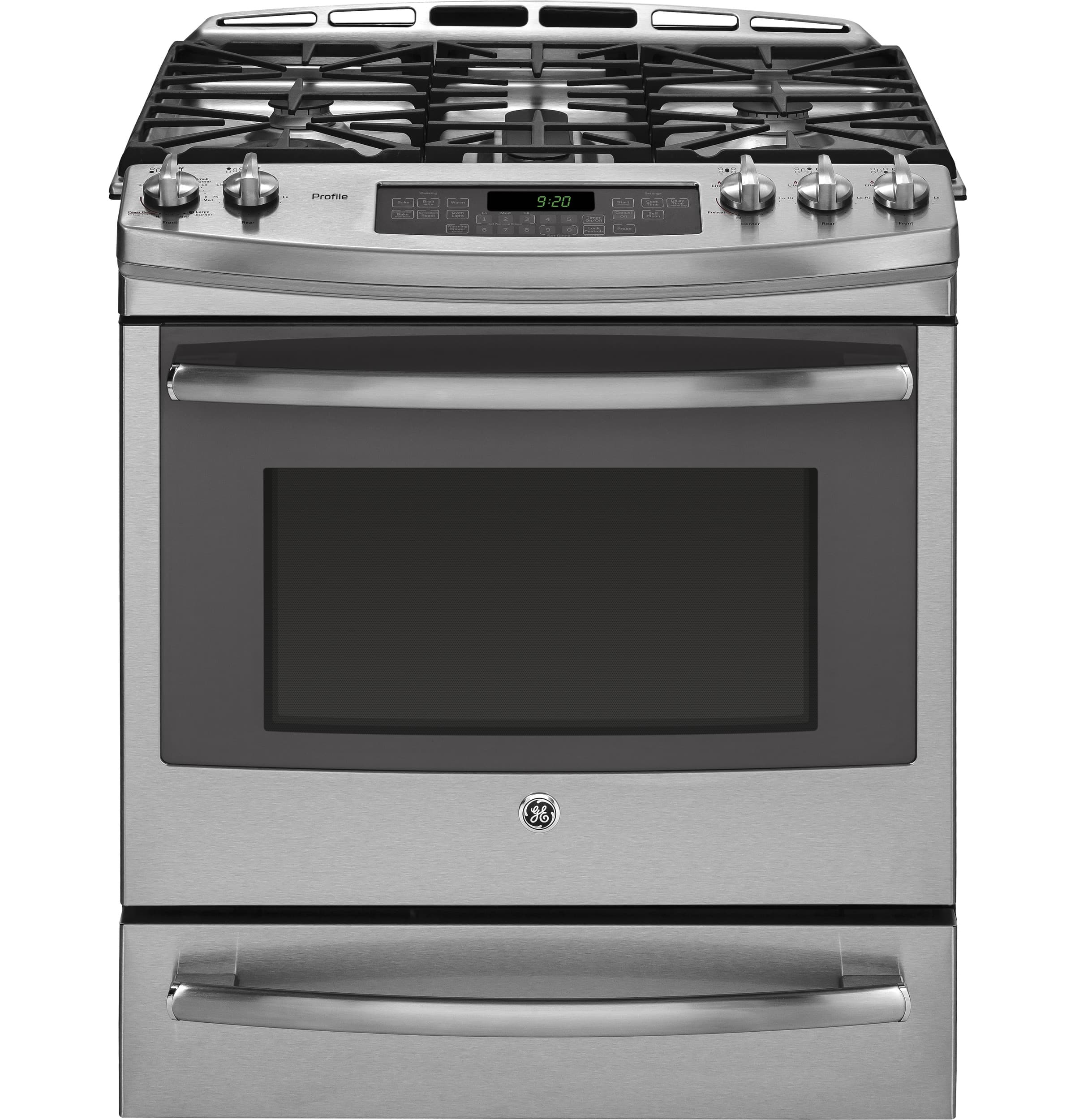 Series 30" Dual Fuel Slide-In Front Control Range with Warming Drawer