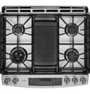 Series 30" Dual Fuel Slide-In Front Control Range with Warming Drawer view 3