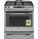 Series 30" Dual Fuel Slide-In Front Control Range with Warming Drawer view 10