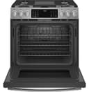 30" Smart Dual Fuel Slide-In Front-Control Fingerprint Resistant Range view 3