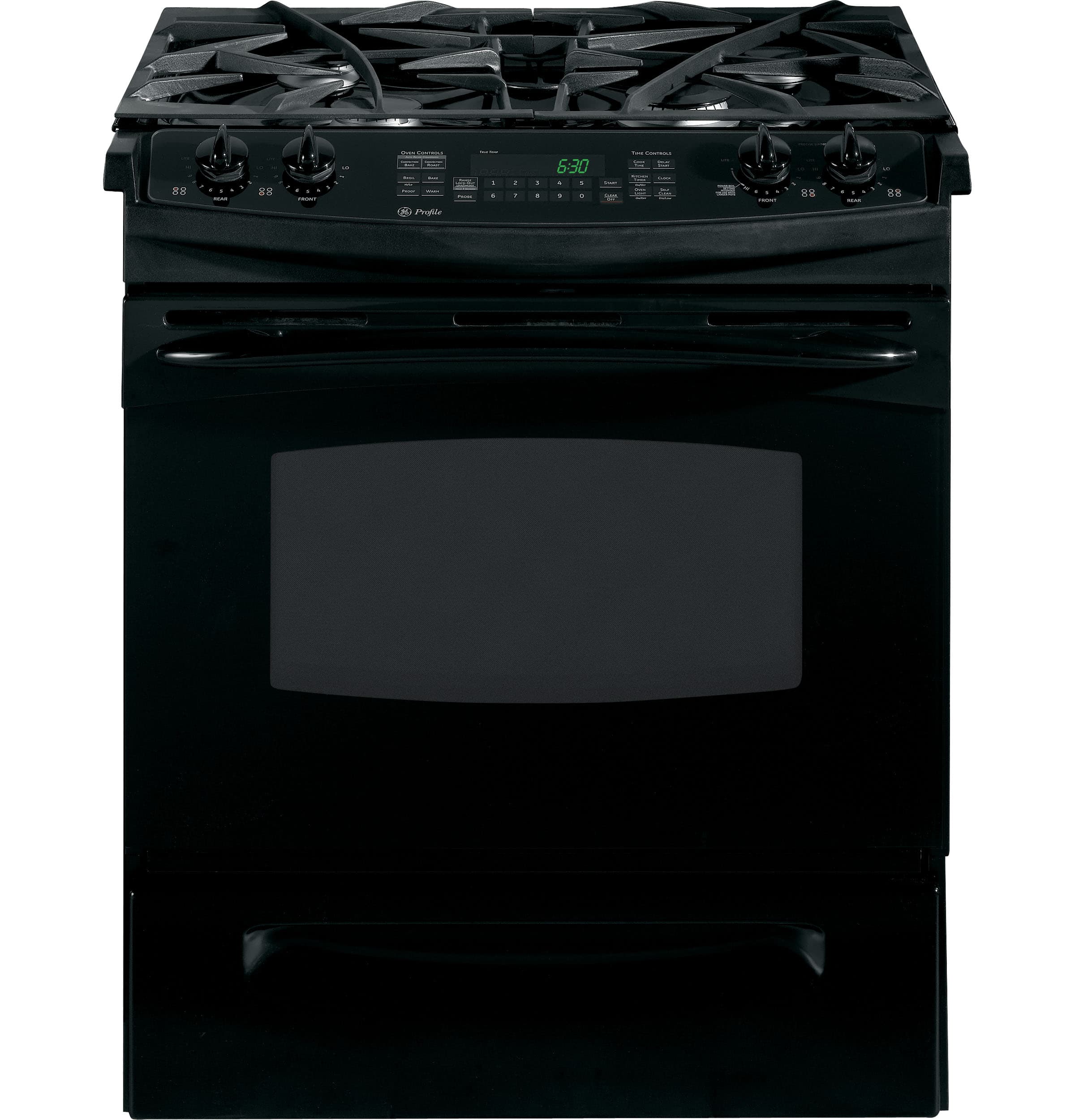 30" Dual Fuel Slide-In Range