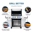 Prestige® 500 RSIB with Infrared Side and Rear Burner view 4