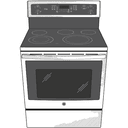 30" Free-Standing Electric Convection Range view 22