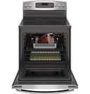 Series 30" Free-Standing Electric Convection Range with Warming Drawer view 16