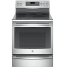 Series 30" Free-Standing Electric Convection Range with Warming Drawer view 1