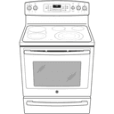 Series 30" Free-Standing Electric Convection Range with Warming Drawer view 15