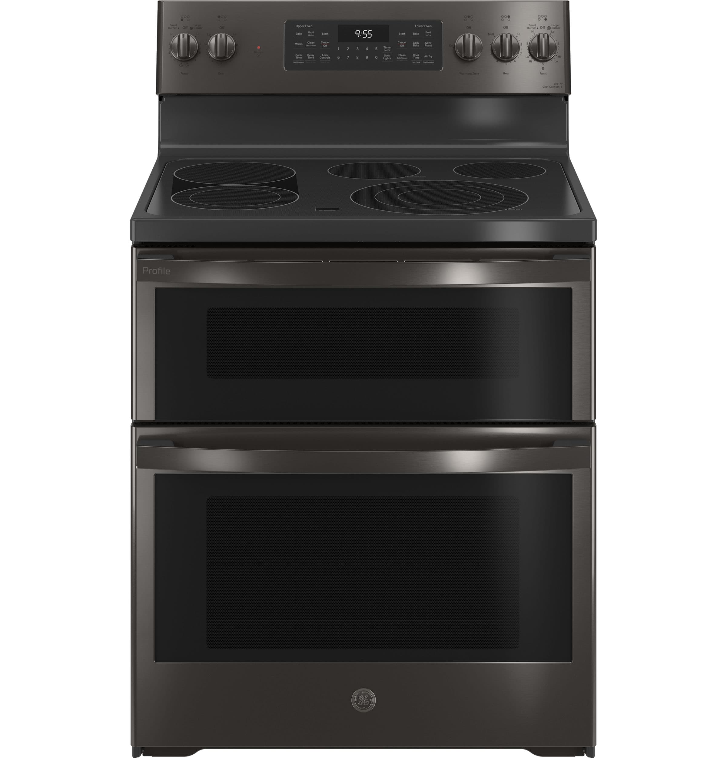 Ge Profile™ 30" Smart Free-standing Electric Double Oven Convection Range With No Preheat Air Fry