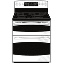 30" Free-Standing Double Oven Range view 3