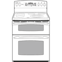 30" Free-Standing Double Oven Range view 2
