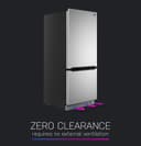 10.0 cu. ft. 12V DC Bottom Freezer Refrigerator view 12
