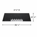 36" Electric Cooktop view 3