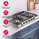 36" Gas Cooktop view 7
