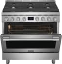 36'' Dual-Fuel Freestanding Range view 5
