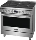 36'' Dual-Fuel Freestanding Range view 6