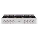 ZLINE 48 in. Classic Gas Rangetop with 8 Burner DuoPro™ Cooktop in Stainless Steel (PCRT48) view 1
