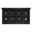 ZLINE 48 in. Classic Gas Rangetop with 8 Burner DuoPro™ Cooktop in Black Stainless Steel (PCRTB-48) view 2