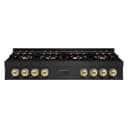 ZLINE Autograph Edition 48 in. Classic Gas Rangetop with 8 Burner DuoPro™ Cooktop in Black Stainless Steel and Champagne Bronze Accents (PCRTBZ-48-CB) view 1