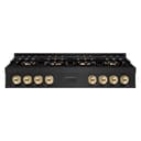ZLINE Autograph Edition 48 in. Classic Gas Rangetop with 8 Burner DuoPro™ Cooktop in Black Stainless Steel and Polished Gold Accents (PCRTBZ-48-G) view 1