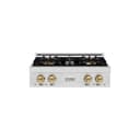 ZLINE Autograph Edition 30 in. Classic Gas Rangetop with 4 Burner DuoPro™ Cooktop in Satin Stainless Steel and Champagne Bronze Accents (PCRTSZ-30-CB) view 1