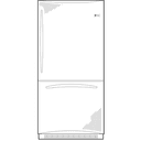Counter-Depth 21.1 Cu. Ft. Stainless Bottom-Freezer Refrigerator view 3