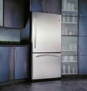 19.5 Cu. Ft. Stainless Bottom-Freezer Drawer Refrigerator view 2