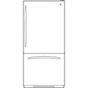 22.2 Cu. Ft. Bottom-Freezer Drawer Refrigerator with Internal Dispenser view 3