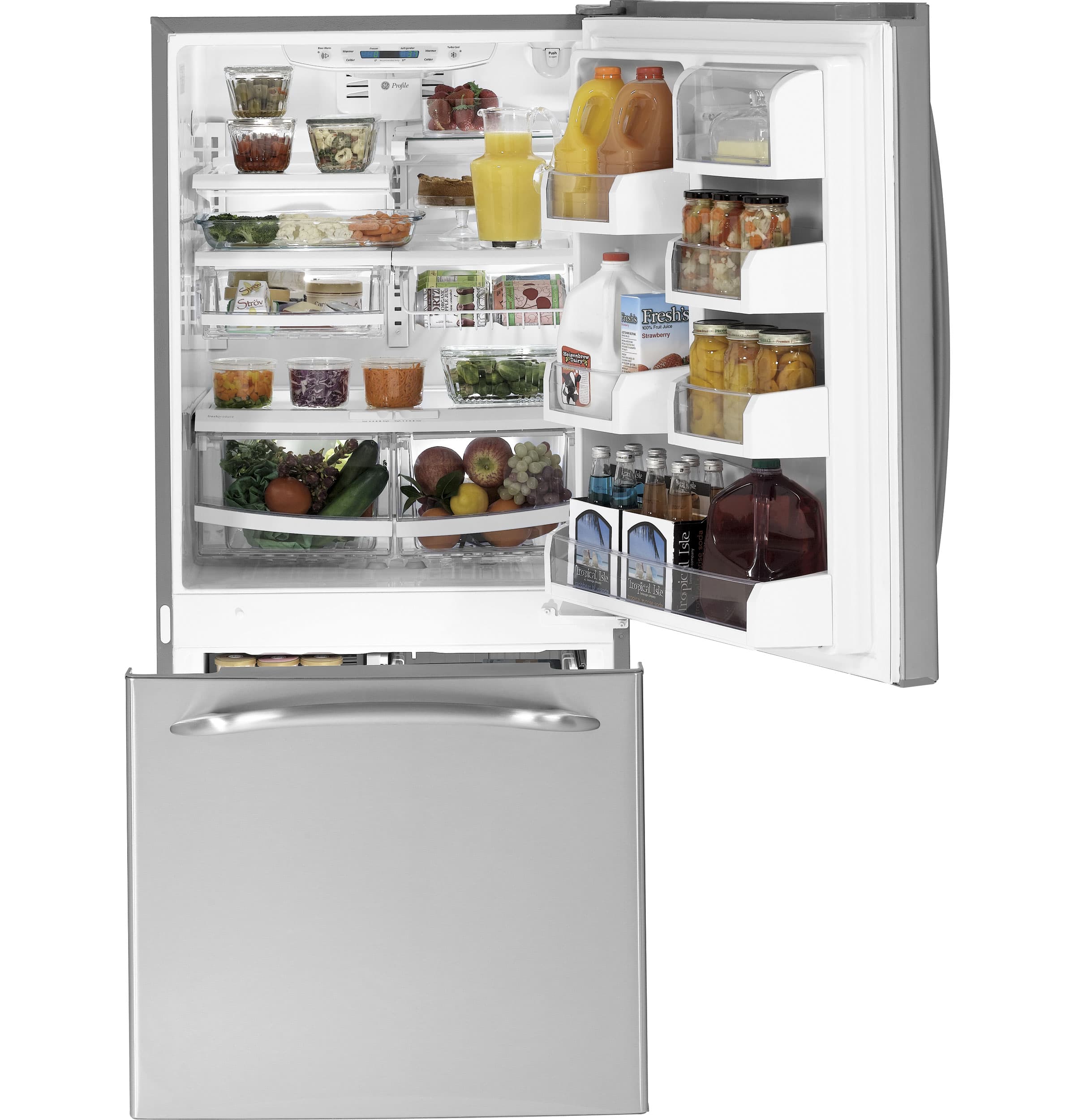 20.0 Cu. Ft. Bottom-Freezer Drawer Refrigerator