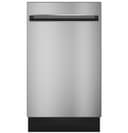 Ge Profile™ Energy Star® 18" Ada Compliant Stainless Steel Interior Dishwasher With Sanitize Cycle view 1