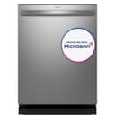 Fingerprint Resistant Top Control Stainless Interior Dishwasher with Microban Antimicrobial Technology view 10