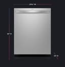 Ge Profile™ Energy Star® Fingerprint Resistant Top Control Stainless Interior Dishwasher With Microban™ Antimicrobial Technology view 29