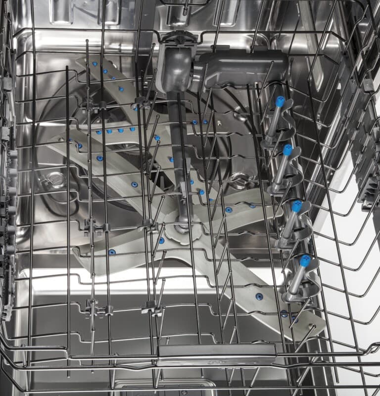 Stainless Steel Interior Dishwasher with Hidden Controls