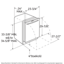 Series Stainless Steel Interior Dishwasher with Hidden Controls view 3