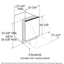 Series Stainless Steel Interior Dishwasher with Hidden Controls view 5