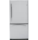 22.2 Cu. Ft. Stainless Steel-Wrapped Bottom-Freezer Drawer Refrigerator view 2