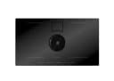 36" Induction downdraft cooktop black glass view 3