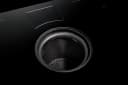 36" Induction downdraft cooktop black glass view 10