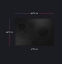 30" Built-In Touch Control Electric Cooktop view 20