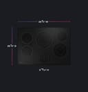 30" Built-In Touch Control Electric Cooktop view 3