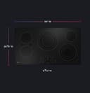 36" Built-In Touch Control Cooktop view 3