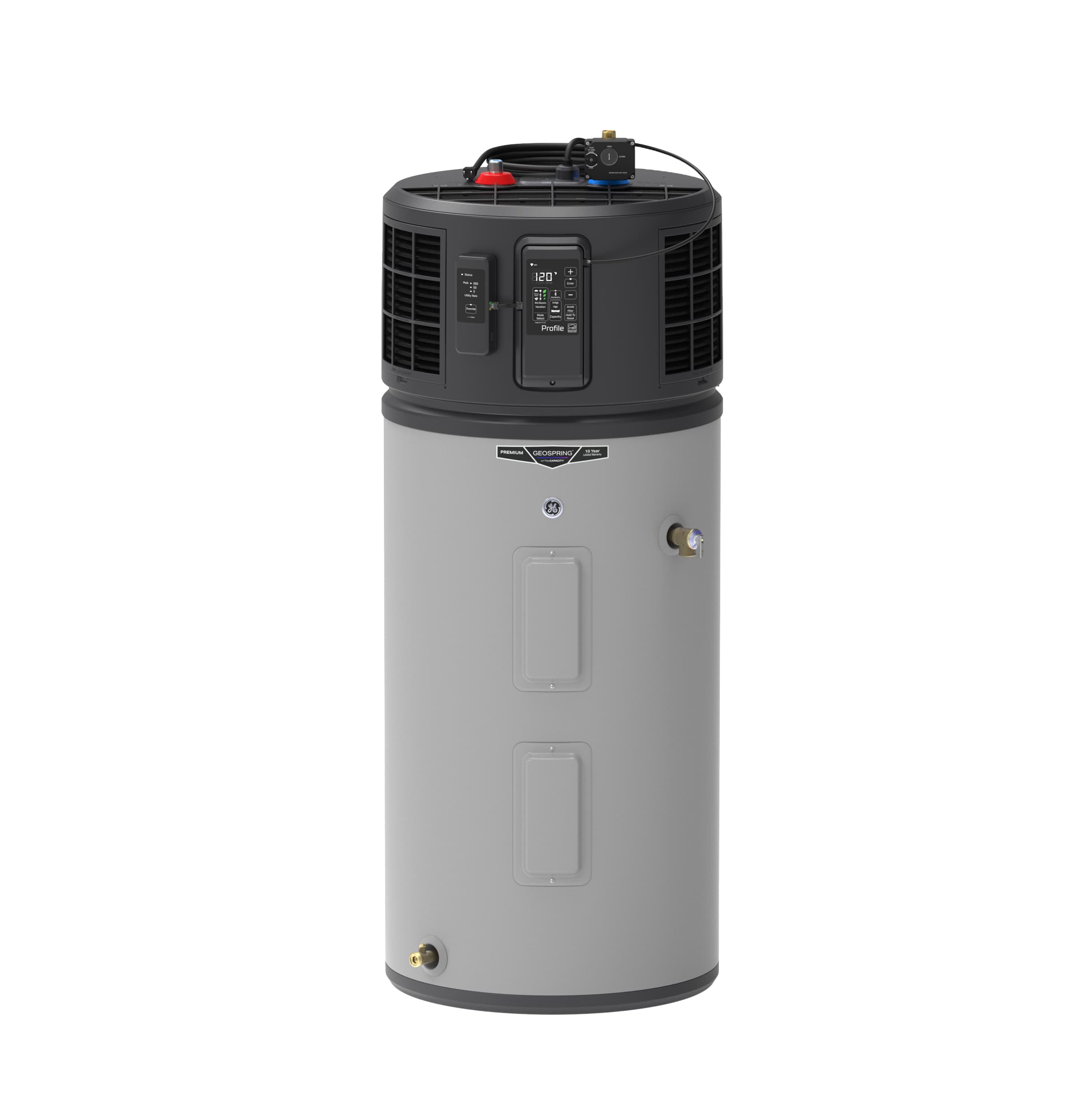 GEOSPRING Smart Hybrid Heat Pump Water Heater 40-gallon - 120V - FlexCapacity