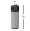 GEOSPRING Smart Hybrid Heat Pump Water Heater 40-gallon - 120V - FlexCapacity view 20