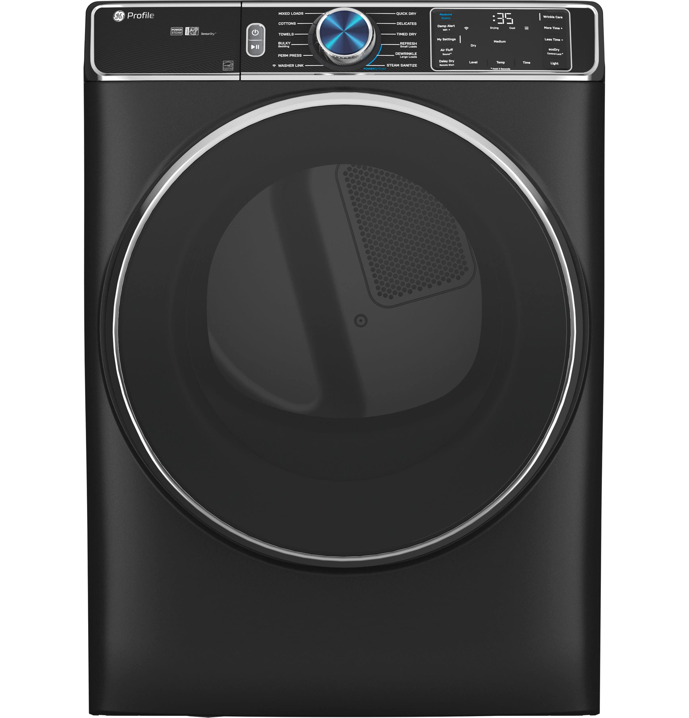 7.8 cu. ft. Capacity Smart Front Load Gas Dryer with Steam and Sanitize Cycle