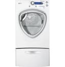 7.5 cu. ft. stainless steel capacity frontload dryer with Steam view 2
