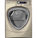 7.5 cu. ft. stainless steel capacity frontload dryer with Steam view 1