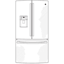 Series 22.1 Cu. Ft. French-Door Refrigerator view 7
