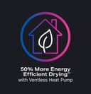 4.8 cu. ft. Capacity UltraFast Combo with Ventless Inverter Heat Pump Technology Washer/Dryer view 14