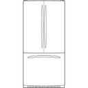 22.2 Cu. Ft. Bottom-Freezer Refrigerator with Internal Dispenser view 3